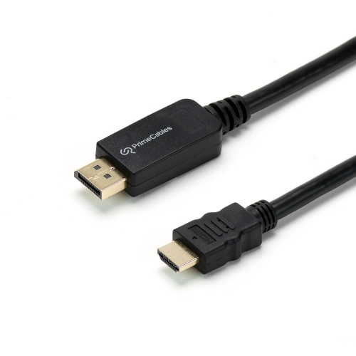 3Pack 6ft Black DisplayPort to HDMI Adapter Cable M/M