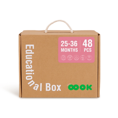 Ensemble de jouets d'apprentissage précoce de TOOKYLAND - Ensemble de jeu Montessori éducatif 6-en-1; jouets en bois pour tout-petits de 25-36 mois