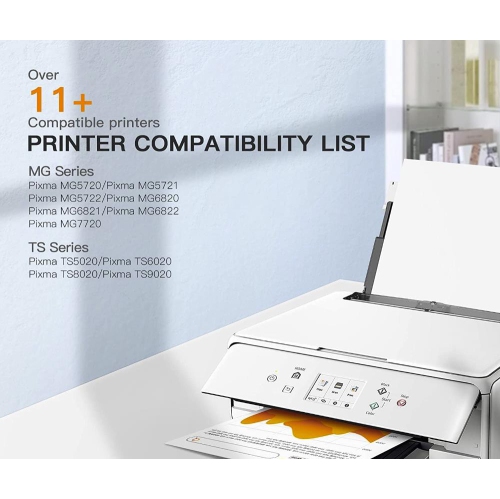 2SET REMPLACEMENT POUR CANON PGI-270 CLI-271 PGI270 CLI271 CANON PIXMA MG5700 MG5720 MG5721 MG5722 MG6820 MG6821PIXMA MG6822 MG7720 TS5000 PIXMA