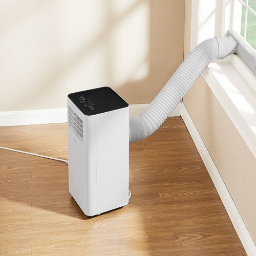 Insignia Portable Air Conditioner - 10000 BTU - White/Black - Only at Best Buy