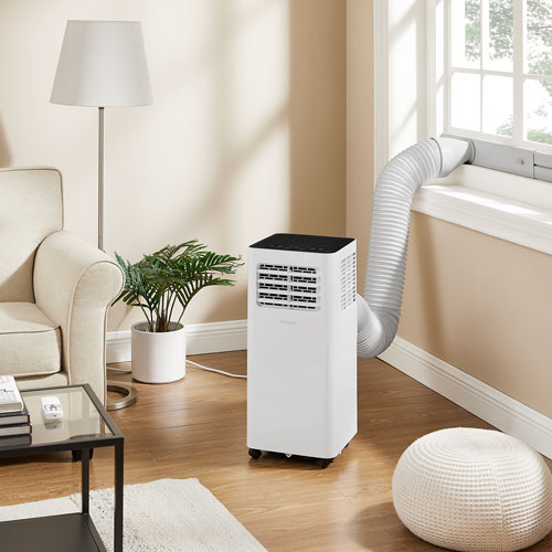 Insignia Portable Air Conditioner - 8000 BTU (SACC 5200 BTU) - White/Black - Only at Best Buy