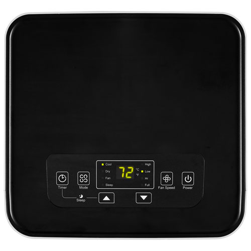 Insignia Portable Air Conditioner - 12000 BTU - White/Black - Only at Best Buy