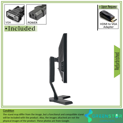 Refurbished(Good) - Dell Professional P190S 19" Squre 1280x1024 HD+ LCD TN Flat Panel Monitor