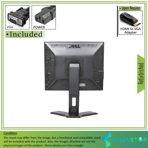 Refurbished(Good) - Dell Professional P190S 19" Squre 1280x1024 HD+ LCD TN Flat Panel Monitor