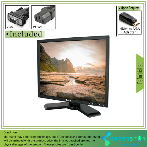 Refurbished(Good) - Dell Professional P190S 19" Squre 1280x1024 HD+ LCD TN Flat Panel Monitor