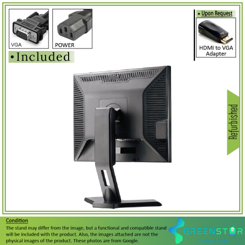 Refurbished(Good) - Dell Professional P190S 19" Squre 1280x1024 HD+ LCD TN Flat Panel Monitor