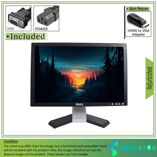 Refurbished(Good) - Dell Professional P190S 19" Squre 1280x1024 HD+ LCD TN Flat Panel Monitor