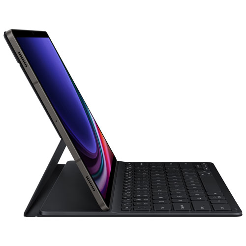 Samsung Keyboard Book Cover Case for Galaxy Tab S10+/S9+/S9 FE+ (Plus) - Black