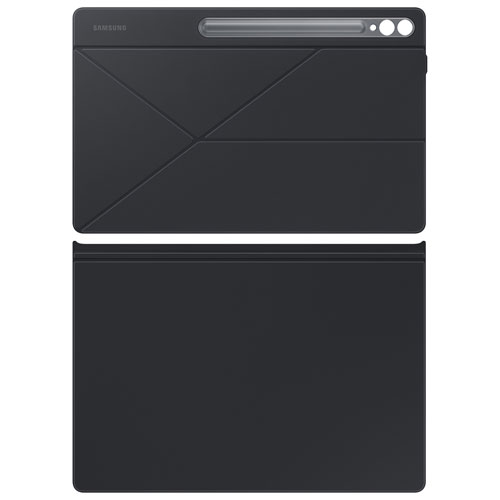 Samsung Smart Book Cover Case for Galaxy Tab S10 Ultra/S9 Ultra - Black