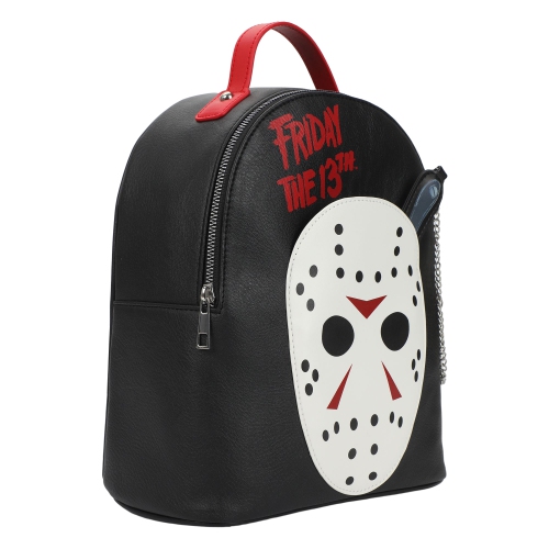 Friday the 13th Jason Mask Mini Backpack with Coin Pouch