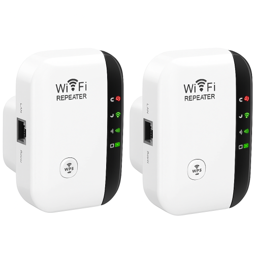Saga WiFi Extender 2-Pack – Dual 3500 Sqft Wireless Signal Boosters with Ethernet Port, 2.4GHz Wi-Fi Repeater, Covers Up to 7000 Sqft & 70 Devices –