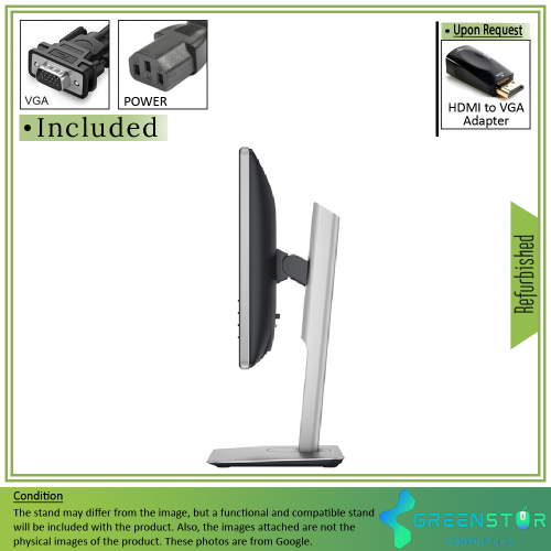 Refurbished(Good) - Dell P2014H 19.5" Widescreen 1600 x 900 HD+ LED Backlight IPS LCD Monitor