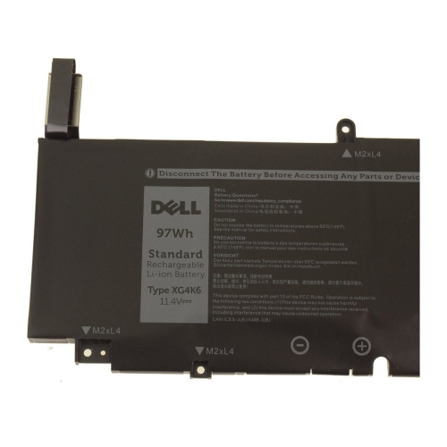 High-Performance Dell Precision 5750 5760 Laptop Battery 97WH for Extended Usage