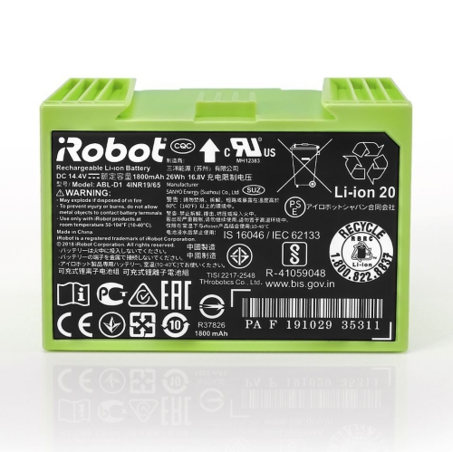 IROBOT  New Genuine Roomba I3 I3+ I3 Plus I3550 I3552 I3554 Battery 26Wh