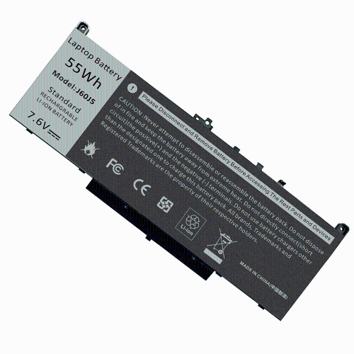 High-Performance Replacement Battery for Dell Latitude E7270 and E7470 - 55WH