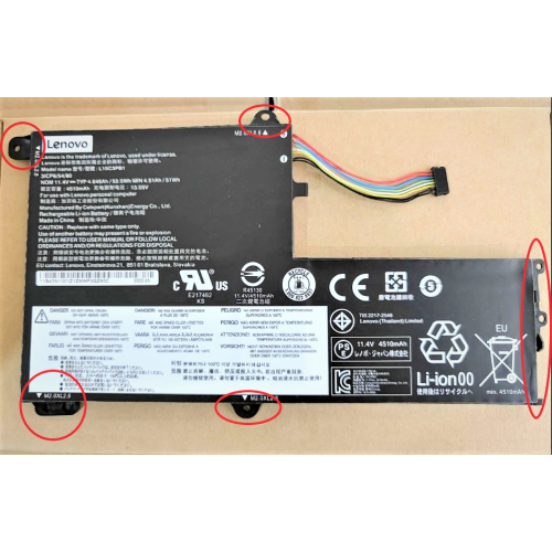 New Genuine Lenovo Flex 4-1470 4-1480 4-1570 4-1580 Battery 52.5WH