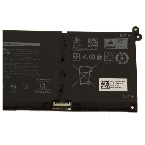Genuine Dell Inspiron 15 Replacement Battery 41WH for Models 3510, 3511, 3515, 3520, 3521, 3525