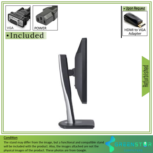 Refurbished(Good) - Dell Professional P1913 19" Widescreen 1400x900 HD+ LED Backlight LCD TN Panel Monitor