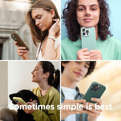 elago Compatible with iPhone 14 Pro Max Case, Liquid Silicone Case, Full Body Protective Cover, Shockproof, Slim Phone Case, Anti-Scratch Soft