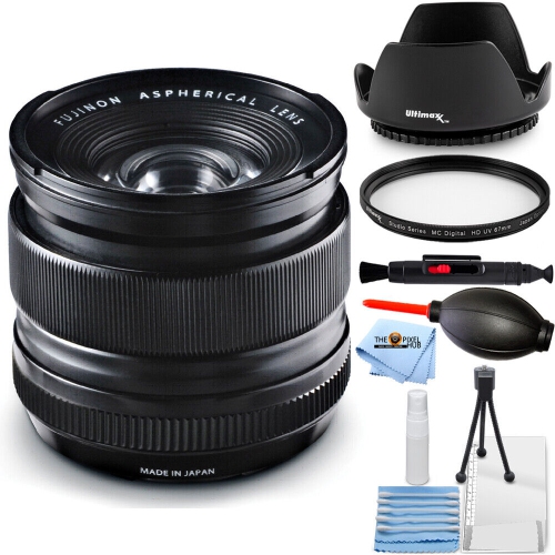 FUJIFILM  Xf 14MM F/2.8 R Lens 16276481 - 7PC Accessory Bundle