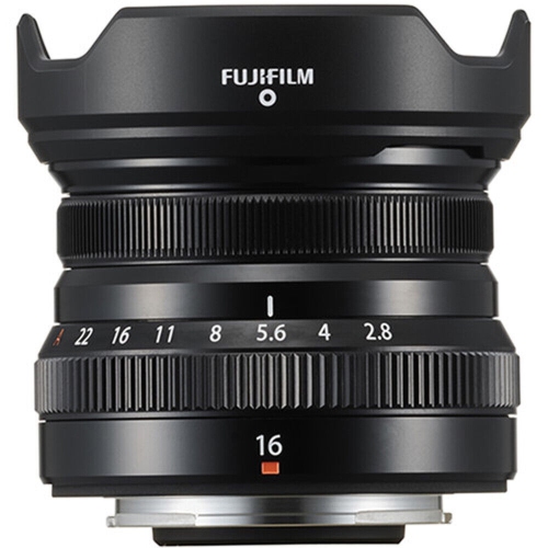 FUJIFILM XF 16mm f/2.8 R WR Lens 16611655 - 7PC Accessory Bundle