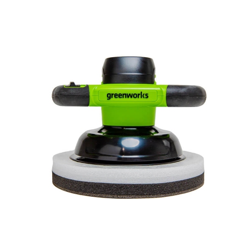 Greenworks 24V Buffer with Large 10" Applicator for Polishing and Buffing