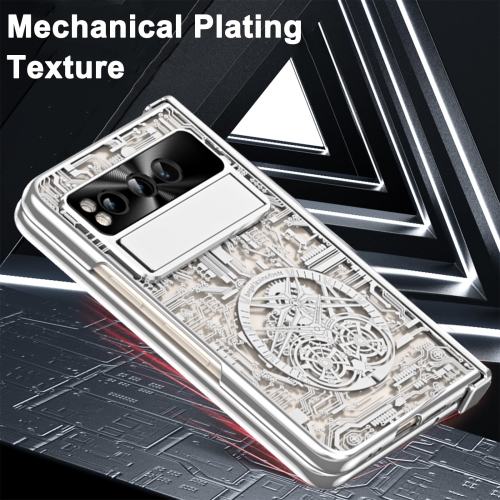 Google Pixel Fold Case, Built-in HD Sensitive Screen Protector Shockproof Hinge Protection Case for Google Pixel Fold