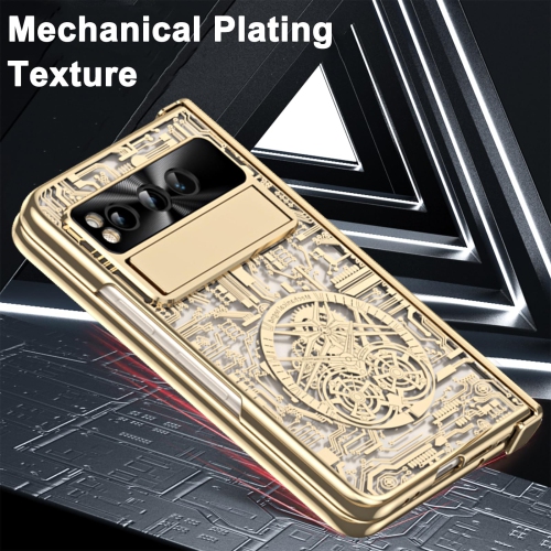 Google Pixel Fold Case, Built-in HD Sensitive Screen Protector Shockproof Hinge Protection Case for Google Pixel Fold