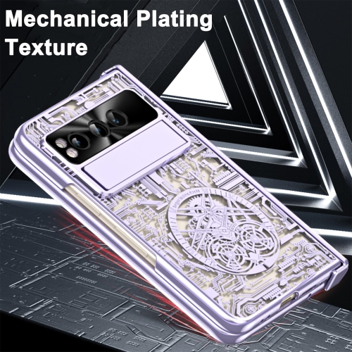 Google Pixel Fold Case, Built-in HD Sensitive Screen Protector Shockproof Hinge Protection Case for Google Pixel Fold