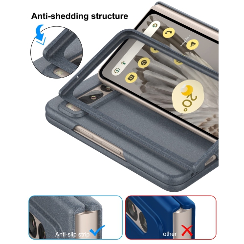 Étui pour Pixel Fold 2023 de Google, PC mince mat avec étui protecteur intégral antidérapant pour Pixel Fold 2023 de Google