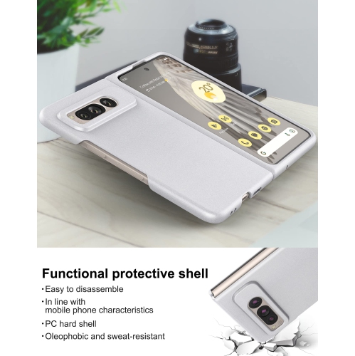 Case for Google Pixel Fold 2023,Thin Slim Fit Matte PC with Non-Slip Full-Body Protection Phone Cover for Google Pixel Fold 2023