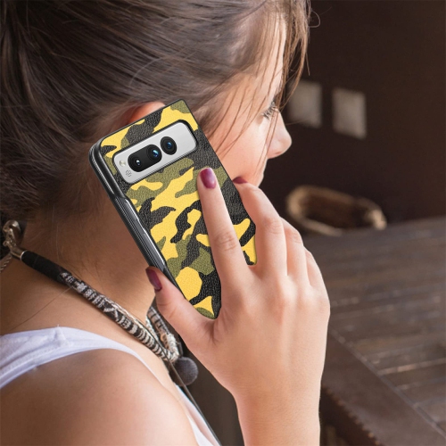 Étui camouflage pour hommes Pixel Fold de Google, étui de téléphone d'extérieur camouflage de qualité militaire pour Pixel Fold de Google