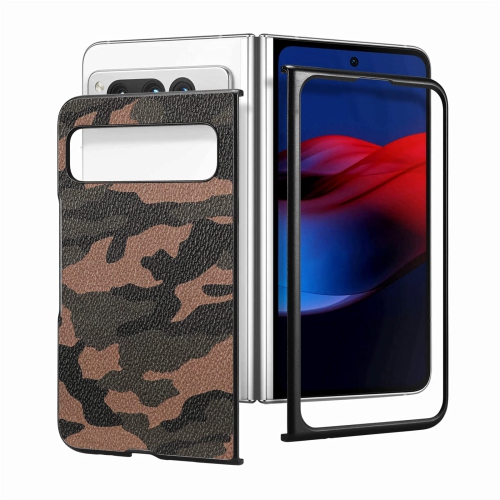 Étui camouflage pour hommes Pixel Fold de Google, étui de téléphone d'extérieur camouflage de qualité militaire pour Pixel Fold de Google