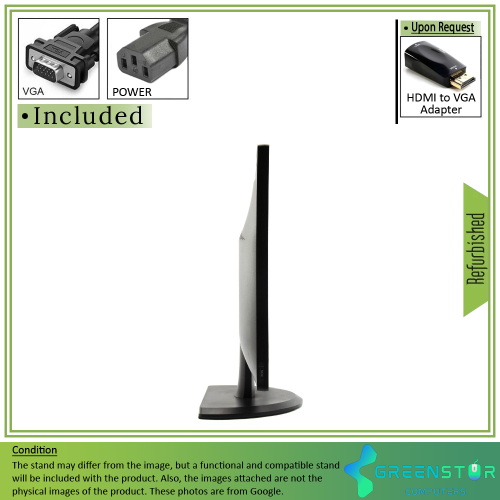 Refurbished(Good) - Lenovo ThinkVision E2323SWA 23" Widescreen 1920x1080 FHD W-LED Backlight LCD TN Panel Monitor