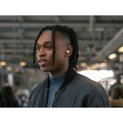 Écouteurs boutons 100 % sans fil à suppression du bruit WF1000XM5 de Sony - Argenté