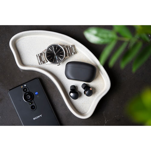 Écouteurs boutons 100 % sans fil à suppression du bruit WF1000XM5 de Sony - Noir