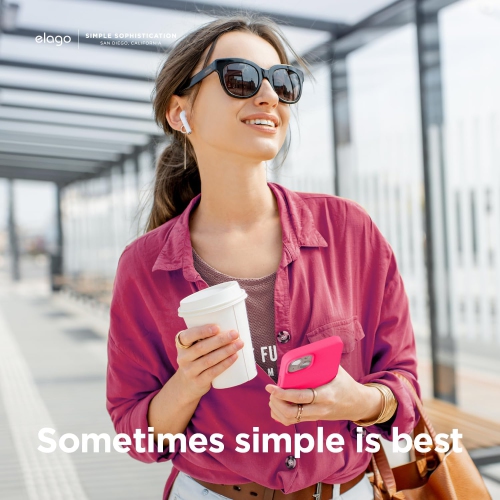 elago Compatible with iPhone 13 Case, Liquid Silicone Case, Full Body Screen Camera Protective Cover, Shockproof, Slim Case, Anti-Scratch Soft