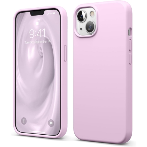 elago Compatible with iPhone 13 Case, Liquid Silicone Case, Full Body Screen Camera Protective Cover, Shockproof, Slim Case, Anti-Scratch Soft