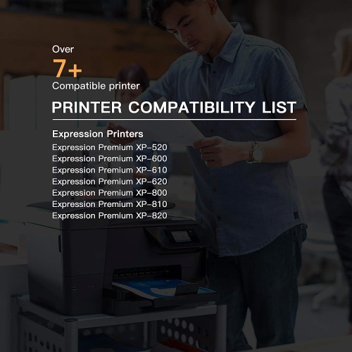 Cartouche d’encre de remplacement compatible 2Set pour Epson T273 273 XL à utiliser avec l’imprimante expression Premium XP-520 XP-600 XP-610 XP-620