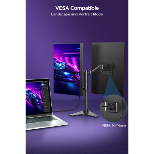 UPERFECT 16" Portable Monitor 2K QHD W/ USB-C HDMI for Laptop PC Phone Mac Xbox PS5