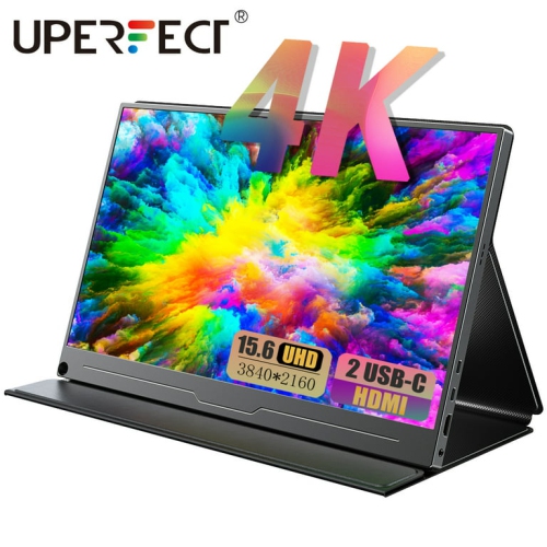 UPERFECT 4K UHD 15.6" Portable Monitor IPS Screen 3840*2160 Display For Raspberry Pi 2023