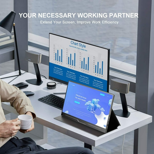 UPERFECT 4K UHD 15.6" Portable Monitor IPS Screen 3840*2160 Display For Raspberry Pi 2023