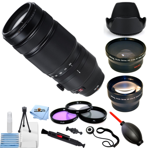 Fujifilm XF 100-400mm f/4.5-5.6 R LM OIS WR + Telephoto and Wide