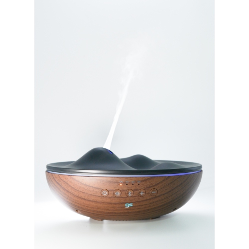GS NETTOYER, Aroma Diffuser, Multi Colored LED, Aromatherapy Speaker for SPA, Yoga and Meditation, Easy Bluetooth connectivity to Mobile Devices.