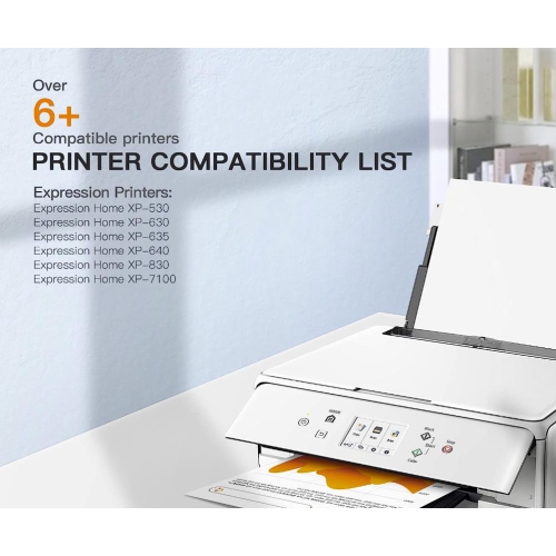 Cartouche d’encre de rechange 2 compatible avec les cartouches d’encre noire pour Epson T410 T410XL à utiliser avec l’imprimante expression XP-640