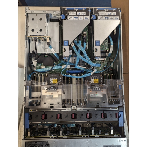 Remis à neuf - HP Proliant DL380 G10, serveur 2U, 2 x Xeon Gold 6140, mémoire vive 64&nbsp;Go, 2 x 150&nbsp;Go SSD SATA , HPE Smart Array P408i-A,