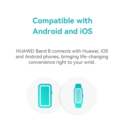 HUAWEI Band 8, Ultra-Slim Design, 2-week battery life, SpO2 Blood Oxygen & Heart Rate monitor, TruSleepTM 3.0, 100 Workout Modes, Sakura Pink