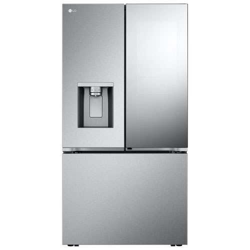 Open Box - LG 36" 26 cu. ft. Counter-Depth French Door Refrigerator w/ Ice Dispenser -Stainless -Perfect Condition