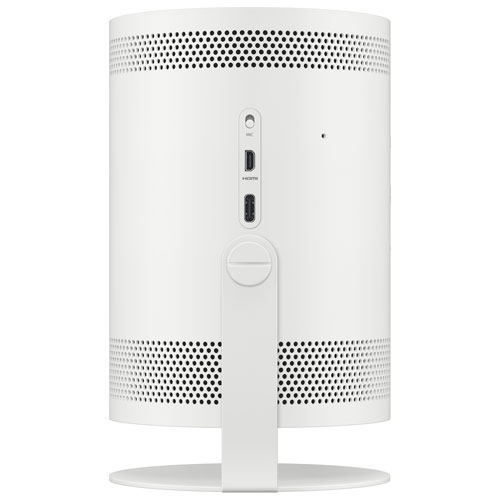 Projecteur de cinéma maison DEL 1080p portatif The Freestyle de Samsung - Blanc