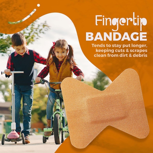 Pansements en tissu flexibles - pansements adhésifs en tissu flexible pour les doigts pour les soins des doigts&nbsp;et pour protéger les blessures